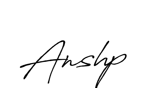 Best and Professional Signature Style for Anshp. Antro_Vectra_Bolder Best Signature Style Collection. Anshp signature style 7 images and pictures png