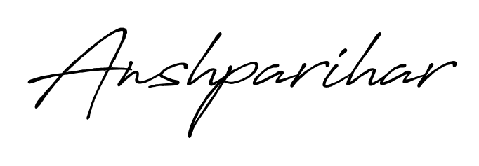 Also we have Anshparihar name is the best signature style. Create professional handwritten signature collection using Antro_Vectra_Bolder autograph style. Anshparihar signature style 7 images and pictures png