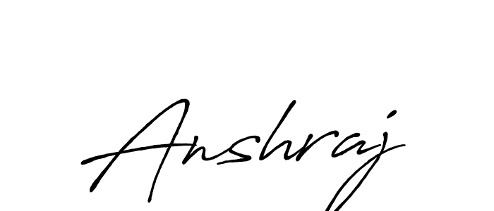 Here are the top 10 professional signature styles for the name Anshraj. These are the best autograph styles you can use for your name. Anshraj signature style 7 images and pictures png