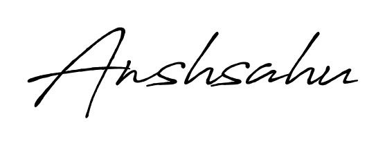 The Antro_Vectra_Bolder lettering style adds unique flourish to name Anshsahu. Stand out with a custom digital autograph made in seconds. Anshsahu signature style 7 images and pictures png