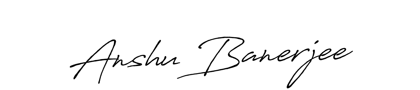 The best way (Antro_Vectra_Bolder) to make a short signature is to pick only two or three words in your name. The name Anshu Banerjee include a total of six letters. For converting this name. Anshu Banerjee signature style 7 images and pictures png