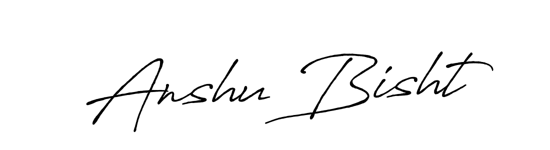 Here are the top 10 professional signature styles for the name Anshu Bisht. These are the best autograph styles you can use for your name. Anshu Bisht signature style 7 images and pictures png