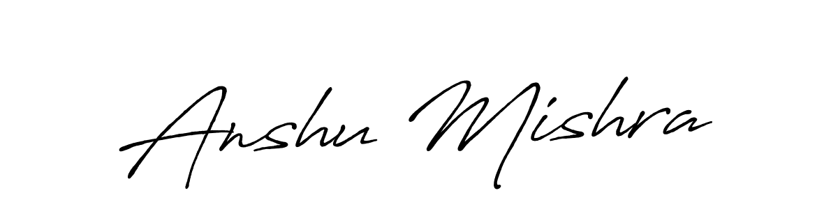 if you are searching for the best signature style for your name Anshu Mishra. so please give up your signature search. here we have designed multiple signature styles  using Antro_Vectra_Bolder. Anshu Mishra signature style 7 images and pictures png