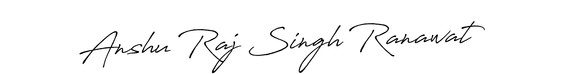 Also we have Anshu Raj Singh Ranawat name is the best signature style. Create professional handwritten signature collection using Antro_Vectra_Bolder autograph style. Anshu Raj Singh Ranawat signature style 7 images and pictures png