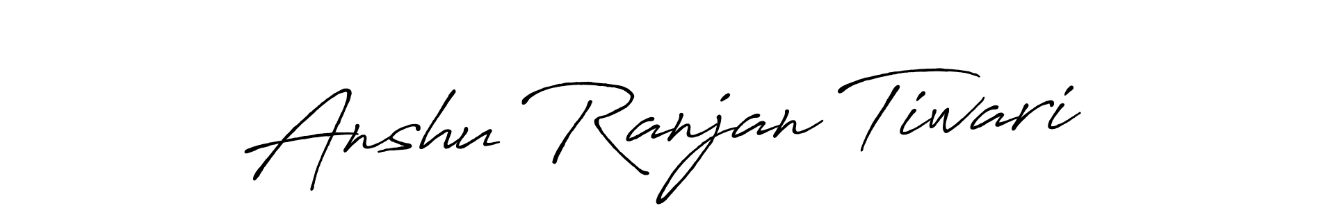 It looks lik you need a new signature style for name Anshu Ranjan Tiwari. Design unique handwritten (Antro_Vectra_Bolder) signature with our free signature maker in just a few clicks. Anshu Ranjan Tiwari signature style 7 images and pictures png