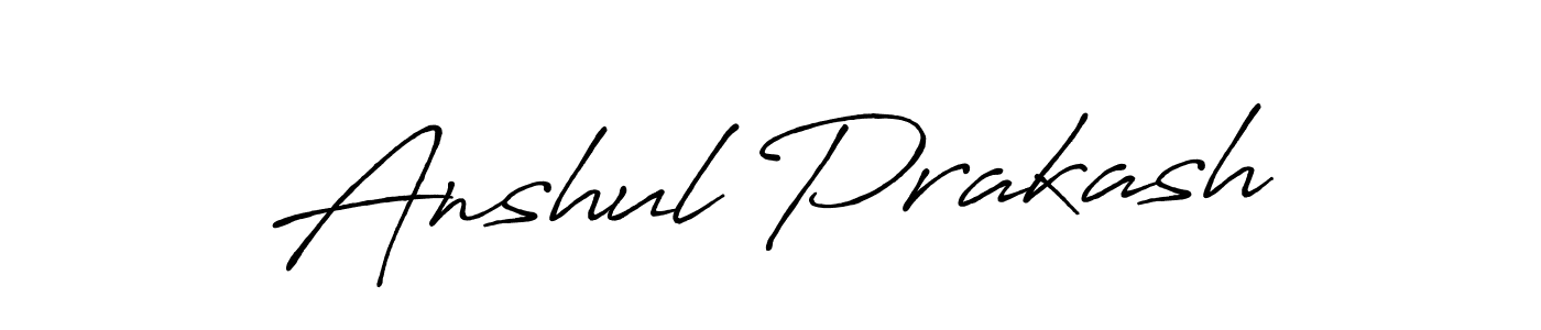 How to make Anshul Prakash signature? Antro_Vectra_Bolder is a professional autograph style. Create handwritten signature for Anshul Prakash name. Anshul Prakash signature style 7 images and pictures png