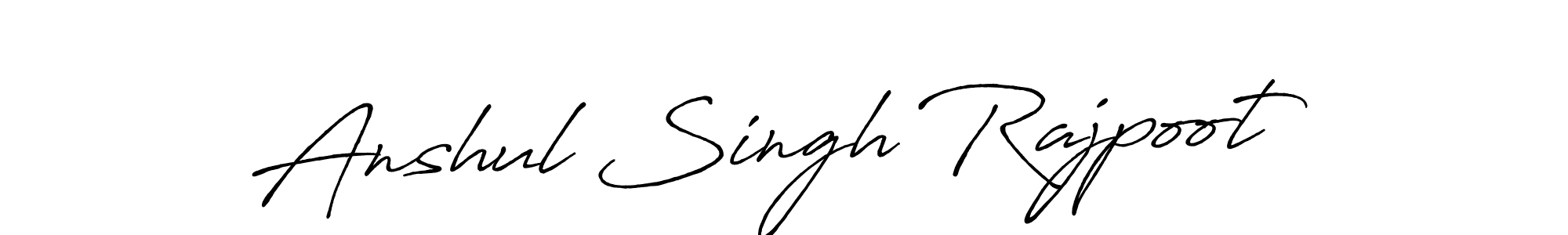 You can use this online signature creator to create a handwritten signature for the name Anshul Singh Rajpoot. This is the best online autograph maker. Anshul Singh Rajpoot signature style 7 images and pictures png