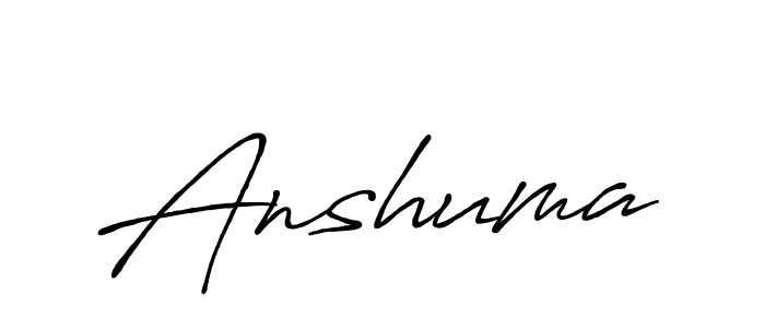 You should practise on your own different ways (Antro_Vectra_Bolder) to write your name (Anshuma) in signature. don't let someone else do it for you. Anshuma signature style 7 images and pictures png