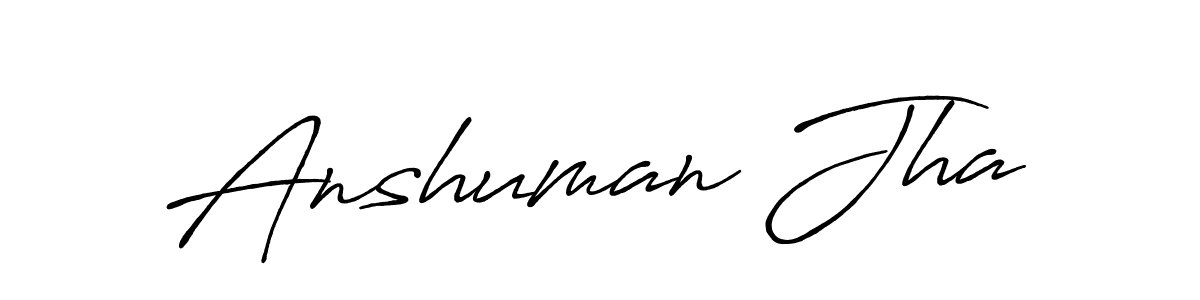 if you are searching for the best signature style for your name Anshuman Jha. so please give up your signature search. here we have designed multiple signature styles  using Antro_Vectra_Bolder. Anshuman Jha signature style 7 images and pictures png