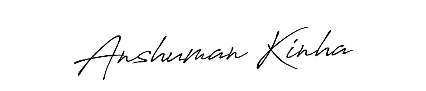 Once you've used our free online signature maker to create your best signature Antro_Vectra_Bolder style, it's time to enjoy all of the benefits that Anshuman Kinha name signing documents. Anshuman Kinha signature style 7 images and pictures png