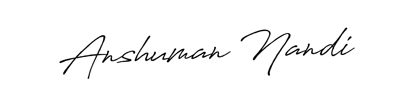 It looks lik you need a new signature style for name Anshuman Nandi. Design unique handwritten (Antro_Vectra_Bolder) signature with our free signature maker in just a few clicks. Anshuman Nandi signature style 7 images and pictures png