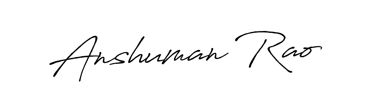 It looks lik you need a new signature style for name Anshuman Rao. Design unique handwritten (Antro_Vectra_Bolder) signature with our free signature maker in just a few clicks. Anshuman Rao signature style 7 images and pictures png