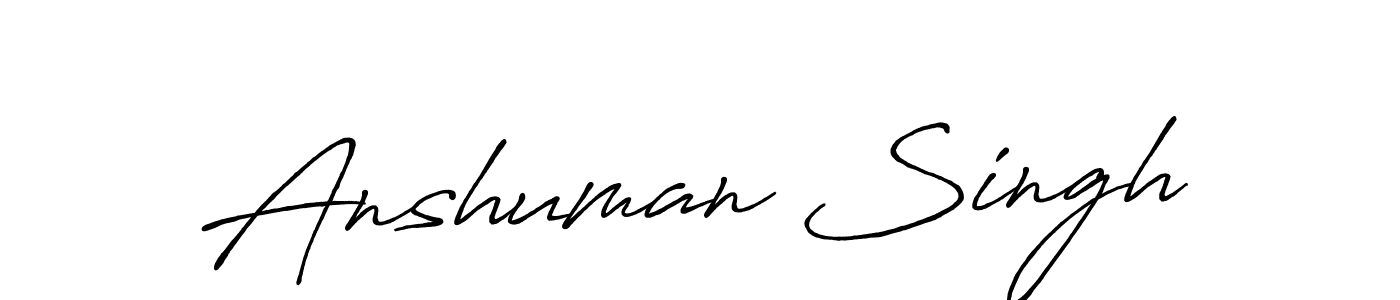 Once you've used our free online signature maker to create your best signature Antro_Vectra_Bolder style, it's time to enjoy all of the benefits that Anshuman Singh name signing documents. Anshuman Singh signature style 7 images and pictures png