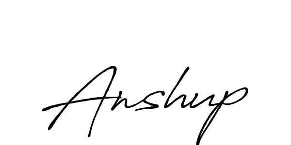 Also You can easily find your signature by using the search form. We will create Anshup name handwritten signature images for you free of cost using Antro_Vectra_Bolder sign style. Anshup signature style 7 images and pictures png
