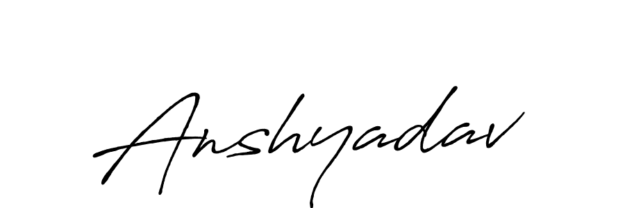 The best way (Antro_Vectra_Bolder) to make a short signature is to pick only two or three words in your name. The name Anshyadav include a total of six letters. For converting this name. Anshyadav signature style 7 images and pictures png