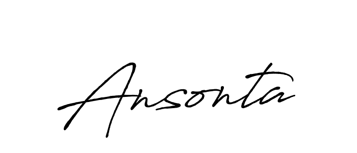 Make a short Ansonta signature style. Manage your documents anywhere anytime using Antro_Vectra_Bolder. Create and add eSignatures, submit forms, share and send files easily. Ansonta signature style 7 images and pictures png