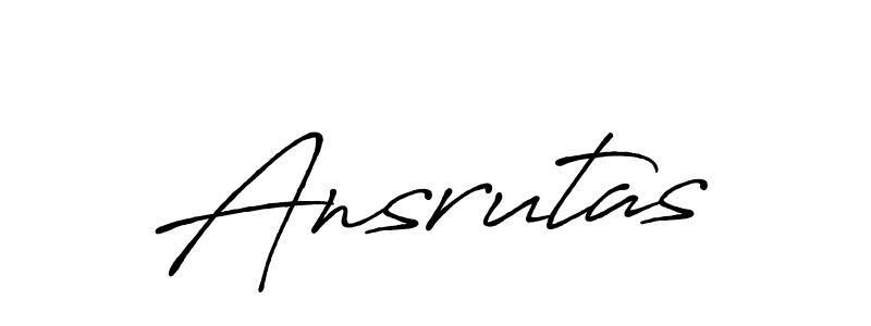 The best way (Antro_Vectra_Bolder) to make a short signature is to pick only two or three words in your name. The name Ansrutas include a total of six letters. For converting this name. Ansrutas signature style 7 images and pictures png