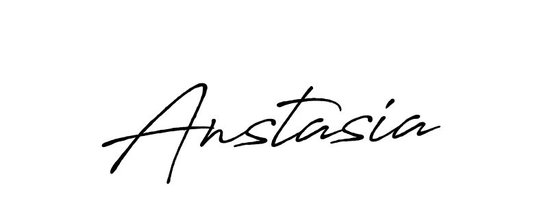 Make a beautiful signature design for name Anstasia. Use this online signature maker to create a handwritten signature for free. Anstasia signature style 7 images and pictures png