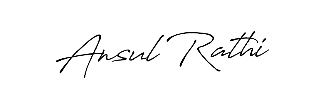 Make a short Ansul Rathi signature style. Manage your documents anywhere anytime using Antro_Vectra_Bolder. Create and add eSignatures, submit forms, share and send files easily. Ansul Rathi signature style 7 images and pictures png