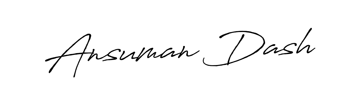 You should practise on your own different ways (Antro_Vectra_Bolder) to write your name (Ansuman Dash) in signature. don't let someone else do it for you. Ansuman Dash signature style 7 images and pictures png