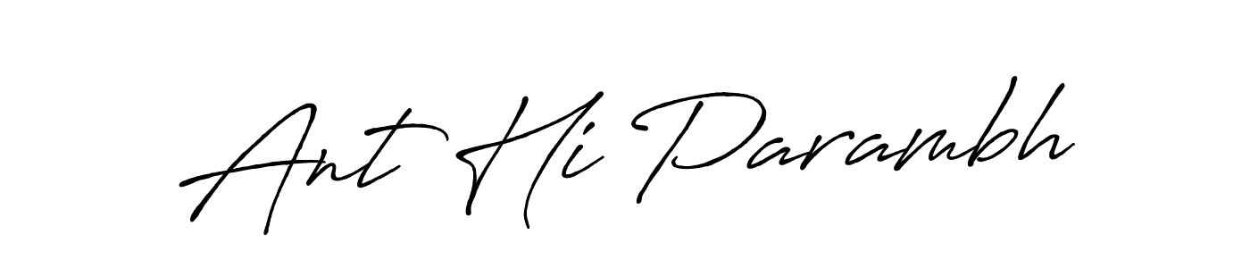 Check out images of Autograph of Ant Hi Parambh name. Actor Ant Hi Parambh Signature Style. Antro_Vectra_Bolder is a professional sign style online. Ant Hi Parambh signature style 7 images and pictures png