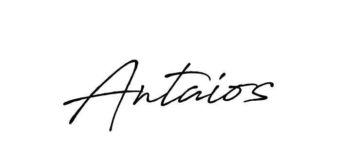 Design your own signature with our free online signature maker. With this signature software, you can create a handwritten (Antro_Vectra_Bolder) signature for name Antaios. Antaios signature style 7 images and pictures png