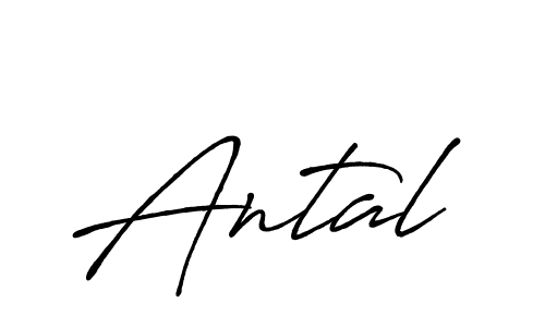 Create a beautiful signature design for name Antal. With this signature (Antro_Vectra_Bolder) fonts, you can make a handwritten signature for free. Antal signature style 7 images and pictures png