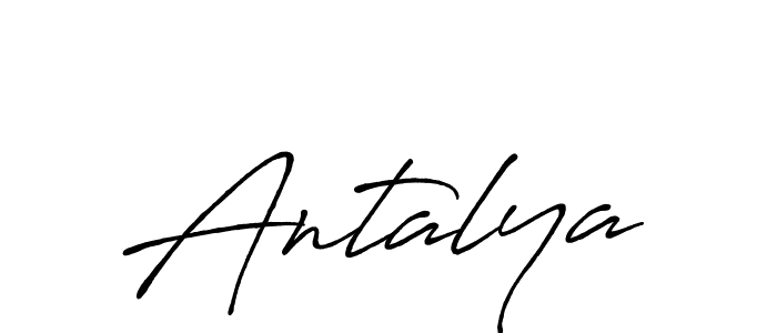 Make a beautiful signature design for name Antalya. Use this online signature maker to create a handwritten signature for free. Antalya signature style 7 images and pictures png