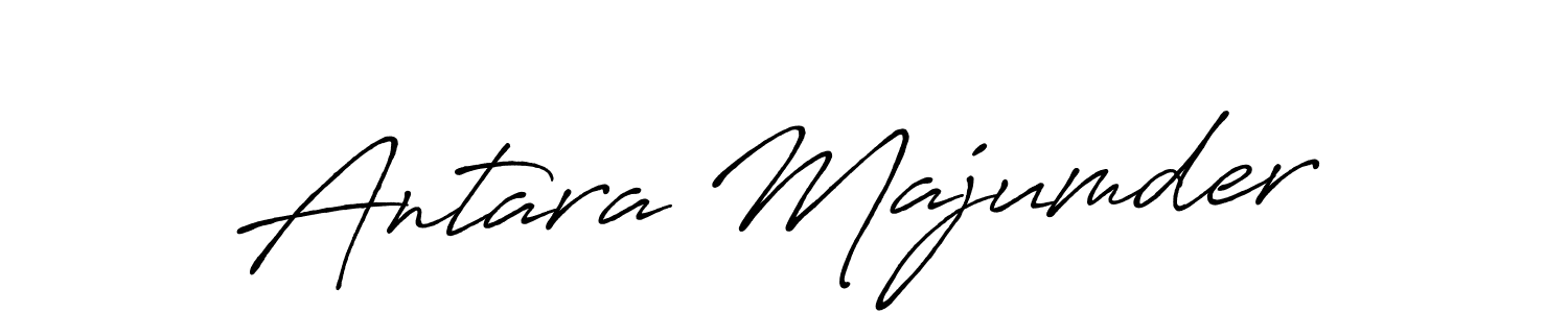 Use a signature maker to create a handwritten signature online. With this signature software, you can design (Antro_Vectra_Bolder) your own signature for name Antara Majumder. Antara Majumder signature style 7 images and pictures png