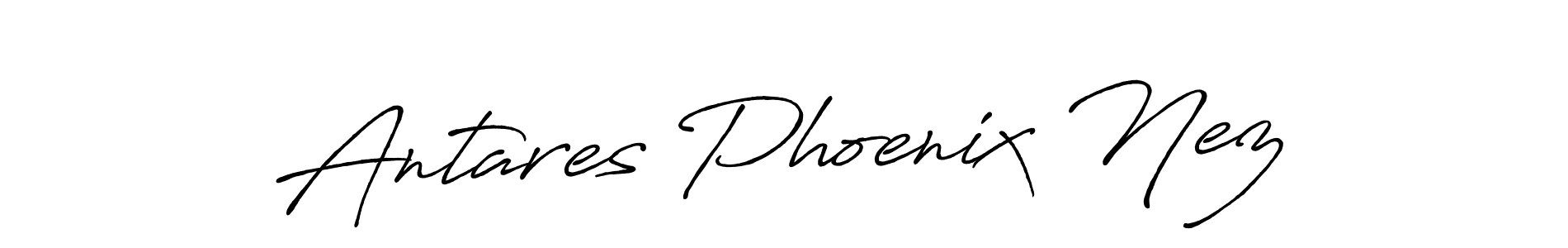 Make a short Antares Phoenix Nez signature style. Manage your documents anywhere anytime using Antro_Vectra_Bolder. Create and add eSignatures, submit forms, share and send files easily. Antares Phoenix Nez signature style 7 images and pictures png