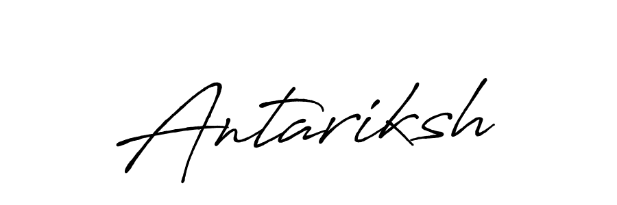 How to make Antariksh name signature. Use Antro_Vectra_Bolder style for creating short signs online. This is the latest handwritten sign. Antariksh signature style 7 images and pictures png