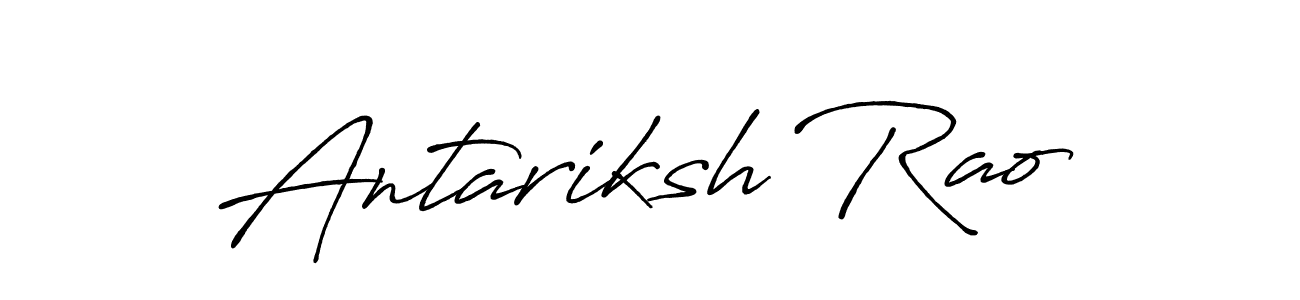 How to make Antariksh Rao signature? Antro_Vectra_Bolder is a professional autograph style. Create handwritten signature for Antariksh Rao name. Antariksh Rao signature style 7 images and pictures png