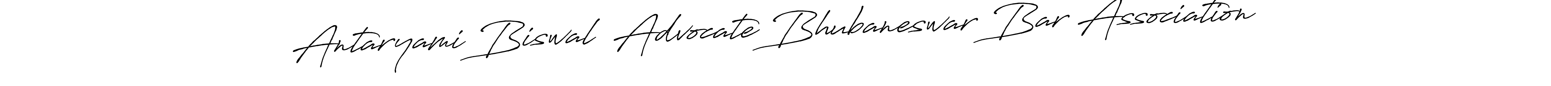 Also we have Antaryami Biswal  Advocate Bhubaneswar Bar Association name is the best signature style. Create professional handwritten signature collection using Antro_Vectra_Bolder autograph style. Antaryami Biswal  Advocate Bhubaneswar Bar Association signature style 7 images and pictures png