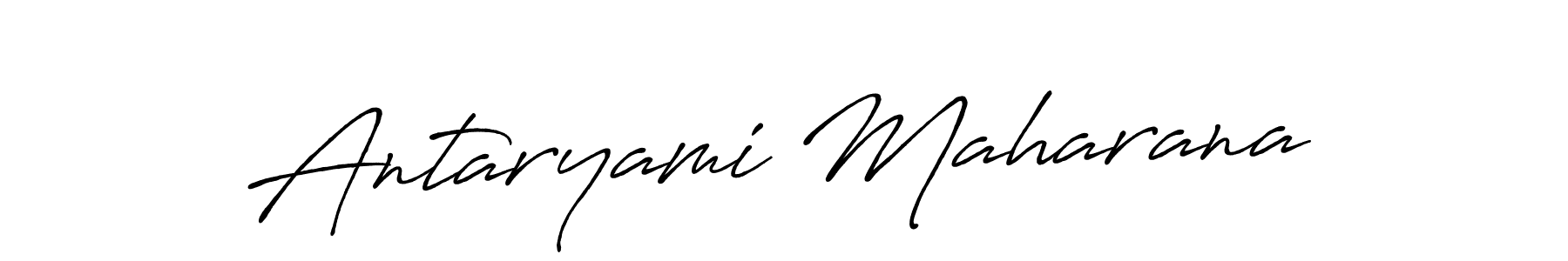 The best way (Antro_Vectra_Bolder) to make a short signature is to pick only two or three words in your name. The name Antaryami Maharana include a total of six letters. For converting this name. Antaryami Maharana signature style 7 images and pictures png