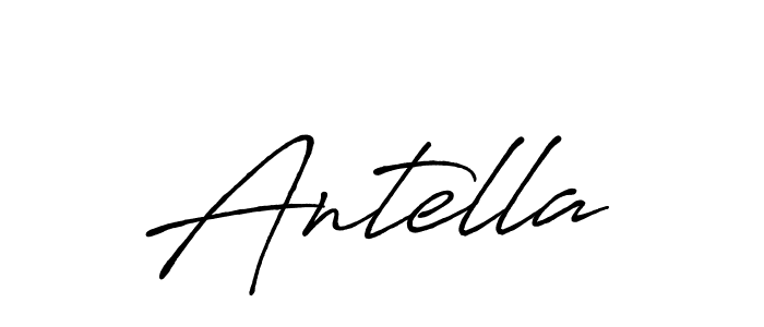 The best way (Antro_Vectra_Bolder) to make a short signature is to pick only two or three words in your name. The name Antella include a total of six letters. For converting this name. Antella signature style 7 images and pictures png