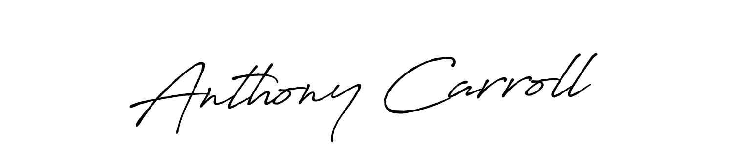 if you are searching for the best signature style for your name Anthony Carroll. so please give up your signature search. here we have designed multiple signature styles  using Antro_Vectra_Bolder. Anthony Carroll signature style 7 images and pictures png