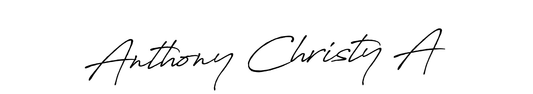 How to make Anthony Christy A signature? Antro_Vectra_Bolder is a professional autograph style. Create handwritten signature for Anthony Christy A name. Anthony Christy A signature style 7 images and pictures png