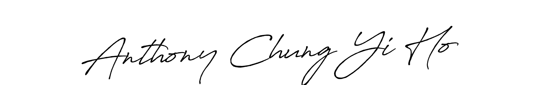 Make a short Anthony Chung Yi Ho signature style. Manage your documents anywhere anytime using Antro_Vectra_Bolder. Create and add eSignatures, submit forms, share and send files easily. Anthony Chung Yi Ho signature style 7 images and pictures png