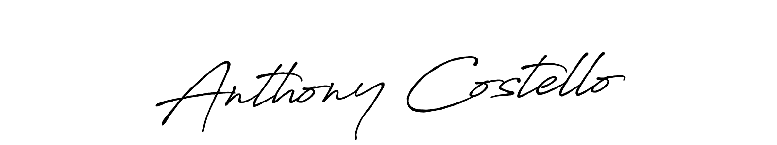 Antro_Vectra_Bolder is a professional signature style that is perfect for those who want to add a touch of class to their signature. It is also a great choice for those who want to make their signature more unique. Get Anthony Costello name to fancy signature for free. Anthony Costello signature style 7 images and pictures png