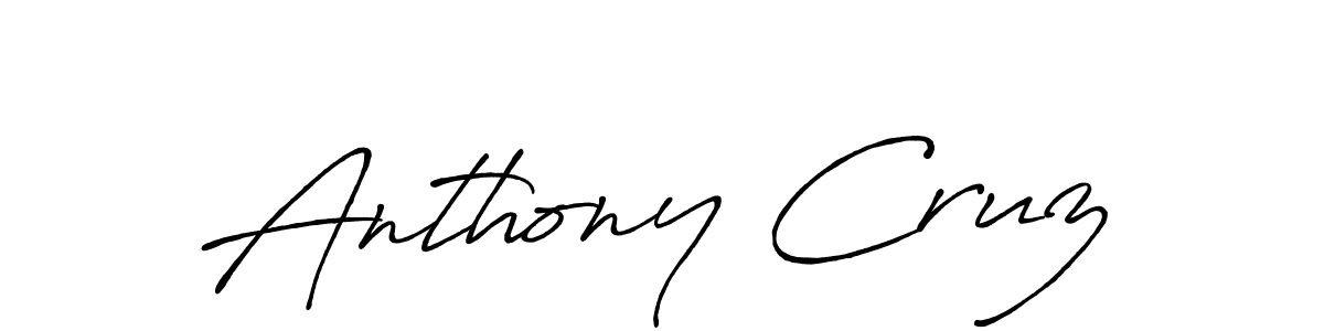 Make a beautiful signature design for name Anthony Cruz. Use this online signature maker to create a handwritten signature for free. Anthony Cruz signature style 7 images and pictures png