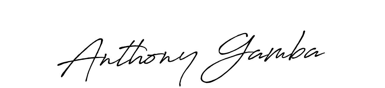 The best way (Antro_Vectra_Bolder) to make a short signature is to pick only two or three words in your name. The name Anthony Gamba include a total of six letters. For converting this name. Anthony Gamba signature style 7 images and pictures png