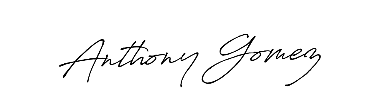 Antro_Vectra_Bolder is a professional signature style that is perfect for those who want to add a touch of class to their signature. It is also a great choice for those who want to make their signature more unique. Get Anthony Gomez name to fancy signature for free. Anthony Gomez signature style 7 images and pictures png