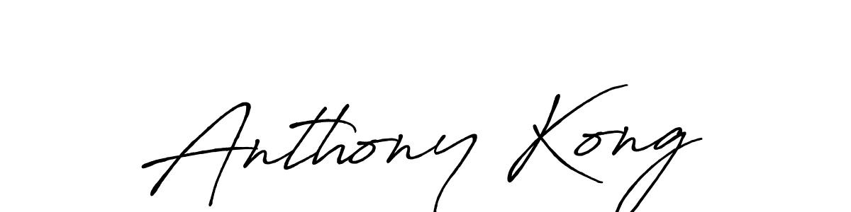 Also You can easily find your signature by using the search form. We will create Anthony Kong name handwritten signature images for you free of cost using Antro_Vectra_Bolder sign style. Anthony Kong signature style 7 images and pictures png