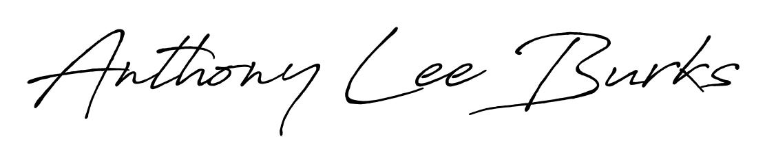 Download transparent PNG signature for name Anthony Lee Burks styled with Antro_Vectra_Bolder font. Ready to paste directly into PDF and Word agreements. Anthony Lee Burks signature style 7 images and pictures png