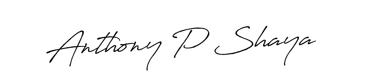 Similarly Antro_Vectra_Bolder is the best handwritten signature design. Signature creator online .You can use it as an online autograph creator for name Anthony P Shaya. Anthony P Shaya signature style 7 images and pictures png