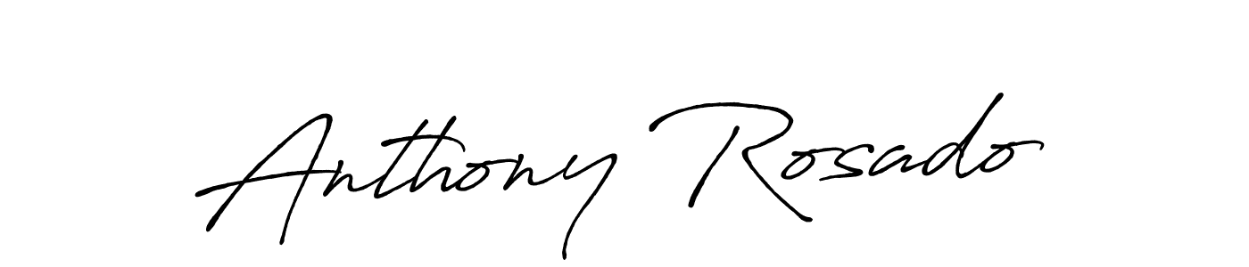 Design your own signature with our free online signature maker. With this signature software, you can create a handwritten (Antro_Vectra_Bolder) signature for name Anthony Rosado. Anthony Rosado signature style 7 images and pictures png