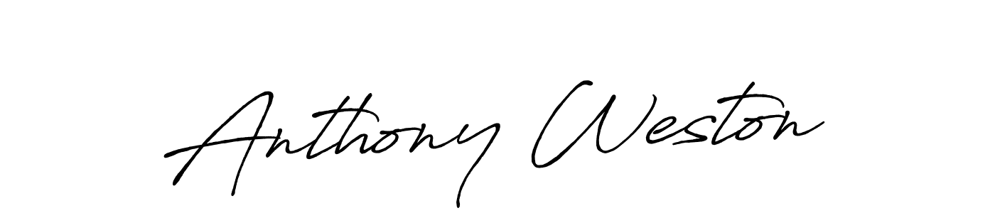 Also we have Anthony Weston name is the best signature style. Create professional handwritten signature collection using Antro_Vectra_Bolder autograph style. Anthony Weston signature style 7 images and pictures png