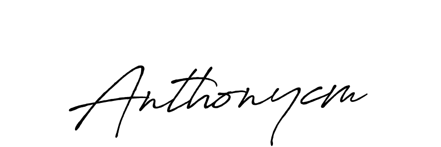 Also You can easily find your signature by using the search form. We will create Anthonycm name handwritten signature images for you free of cost using Antro_Vectra_Bolder sign style. Anthonycm signature style 7 images and pictures png