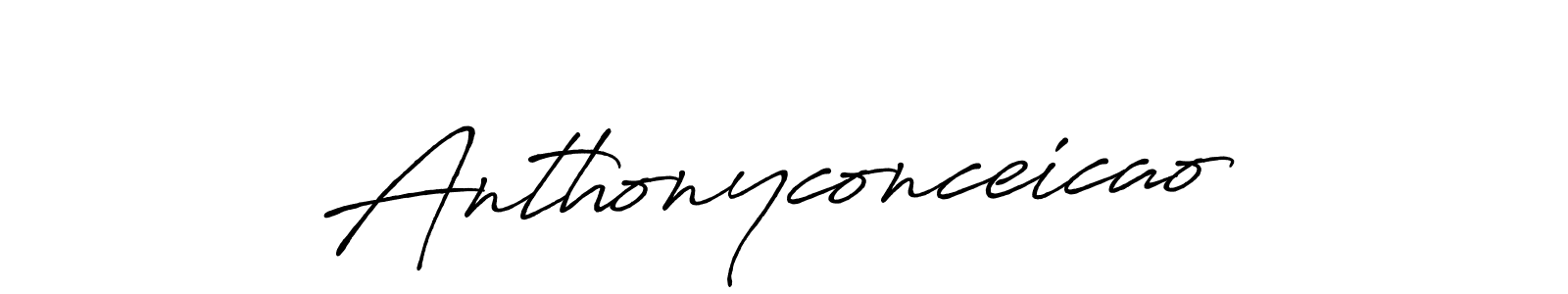Design your own signature with our free online signature maker. With this signature software, you can create a handwritten (Antro_Vectra_Bolder) signature for name Anthonyconceicao. Anthonyconceicao signature style 7 images and pictures png
