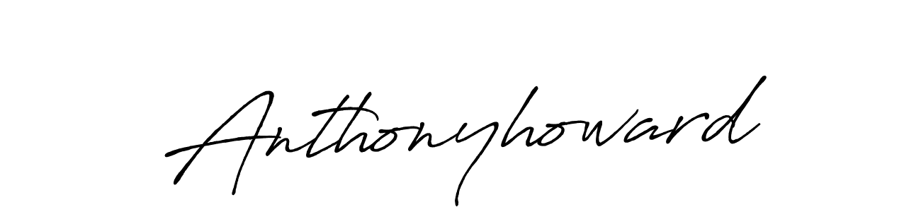 Make a beautiful signature design for name Anthonyhoward. With this signature (Antro_Vectra_Bolder) style, you can create a handwritten signature for free. Anthonyhoward signature style 7 images and pictures png
